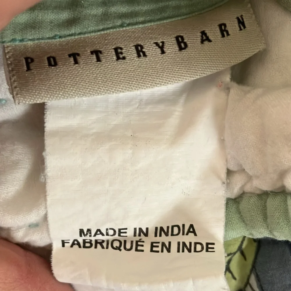 2 Pottery Barn Quilted Shams